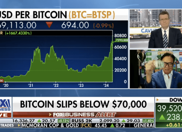 Rich Dad's Robert Kiyosaki Expects Bitcoin to hit $300,000